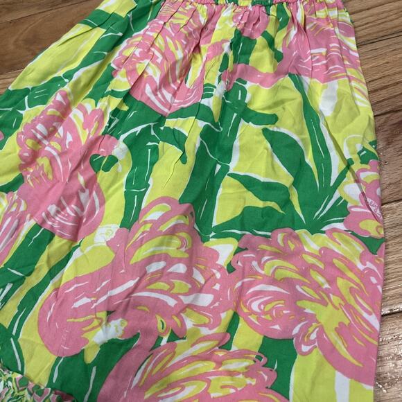 Lilly Pulitzer Target 20th Anniversary Collection 4T Pink Sun Dress Ruffle Hem - Picture 3 of 8
